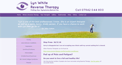 Desktop Screenshot of lynwhitereversetherapy.co.uk